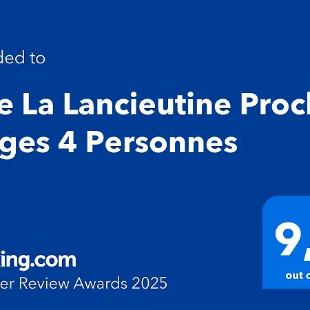 La Lancieutine Proche Plages 4 Personnes * Lancieux